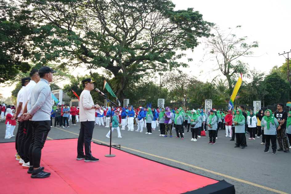 Ribuan Warga Meriahkan Car Free Day Metro, Ajang Sehat Sekaligus Dorong UMKM