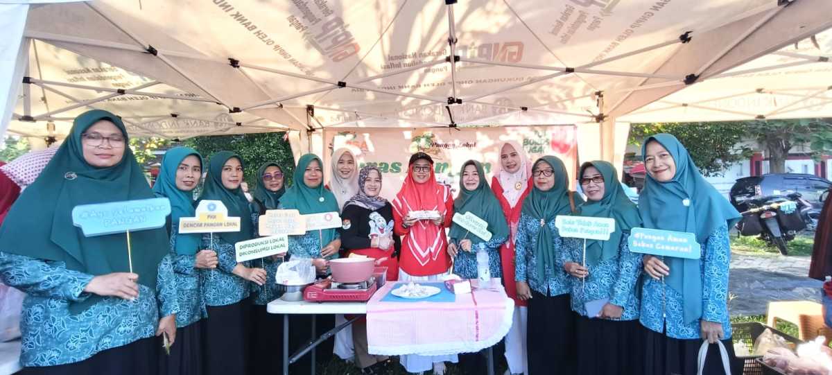 Pasar Tani Metro Bahagia Jadi Sarana Promosi Pangan Lokal dan Layanan Publik